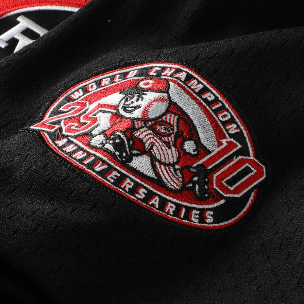 Ken Griffey Jr. Cincinnati Reds Mitchell & Ness Cooperstown Collection Mesh Batting Practice Button-Up Jersey discount