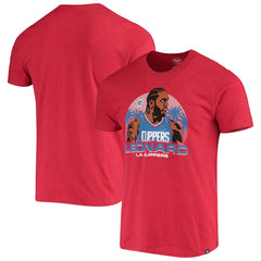 47 brand - Kawhi Leonard LA Clippers '47 Player Graphic T-Shirt - Red
