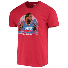 47 brand - Kawhi Leonard LA Clippers '47 Player Graphic T-Shirt - Red