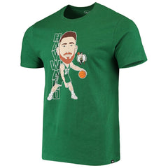 47 brand - Gordon Hayward Boston Celtics '47 Bobblehead T-Shirt - Heathered Kelly Green