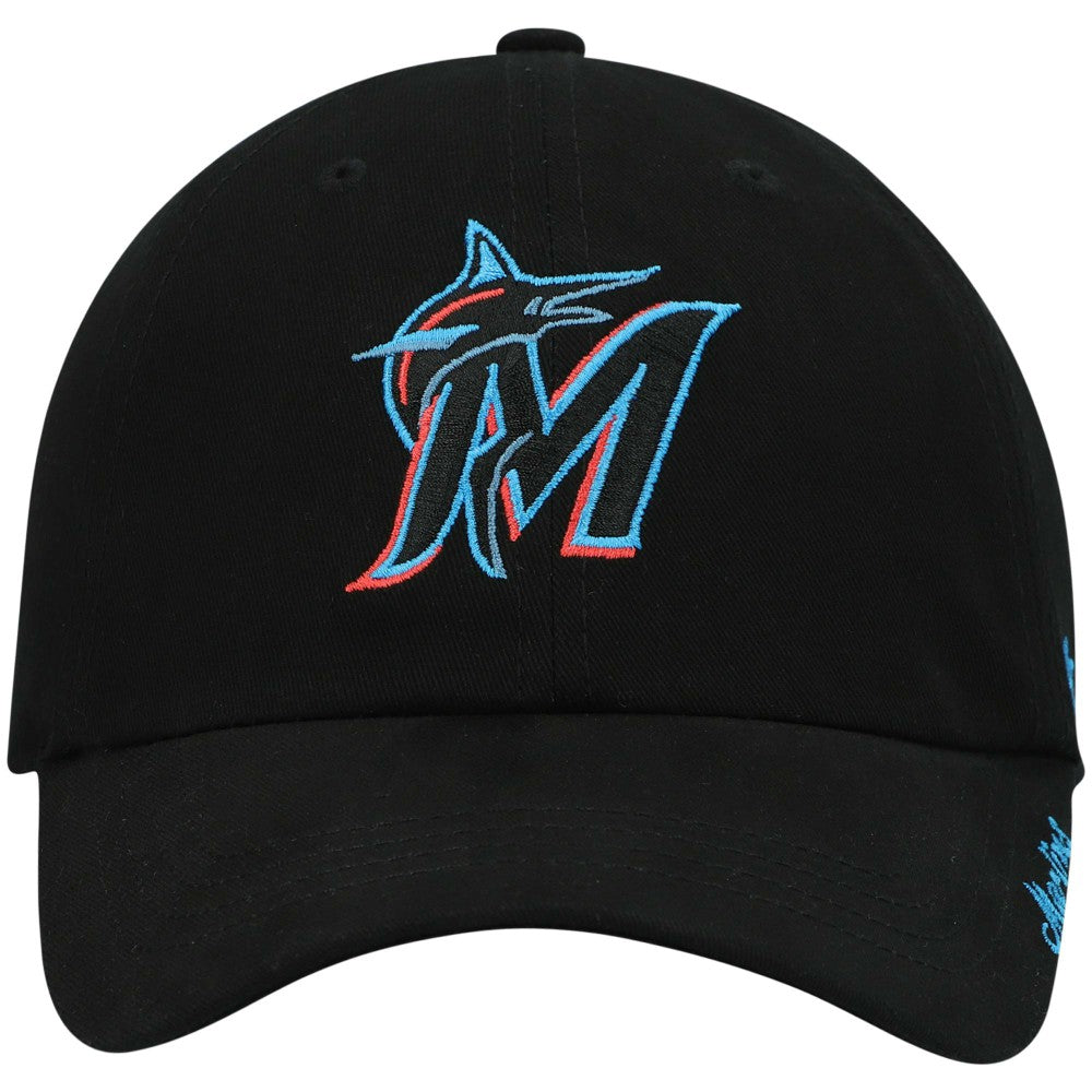 Miami Marlins '47 Women's Team Miata Clean Up Adjustable Hat discount