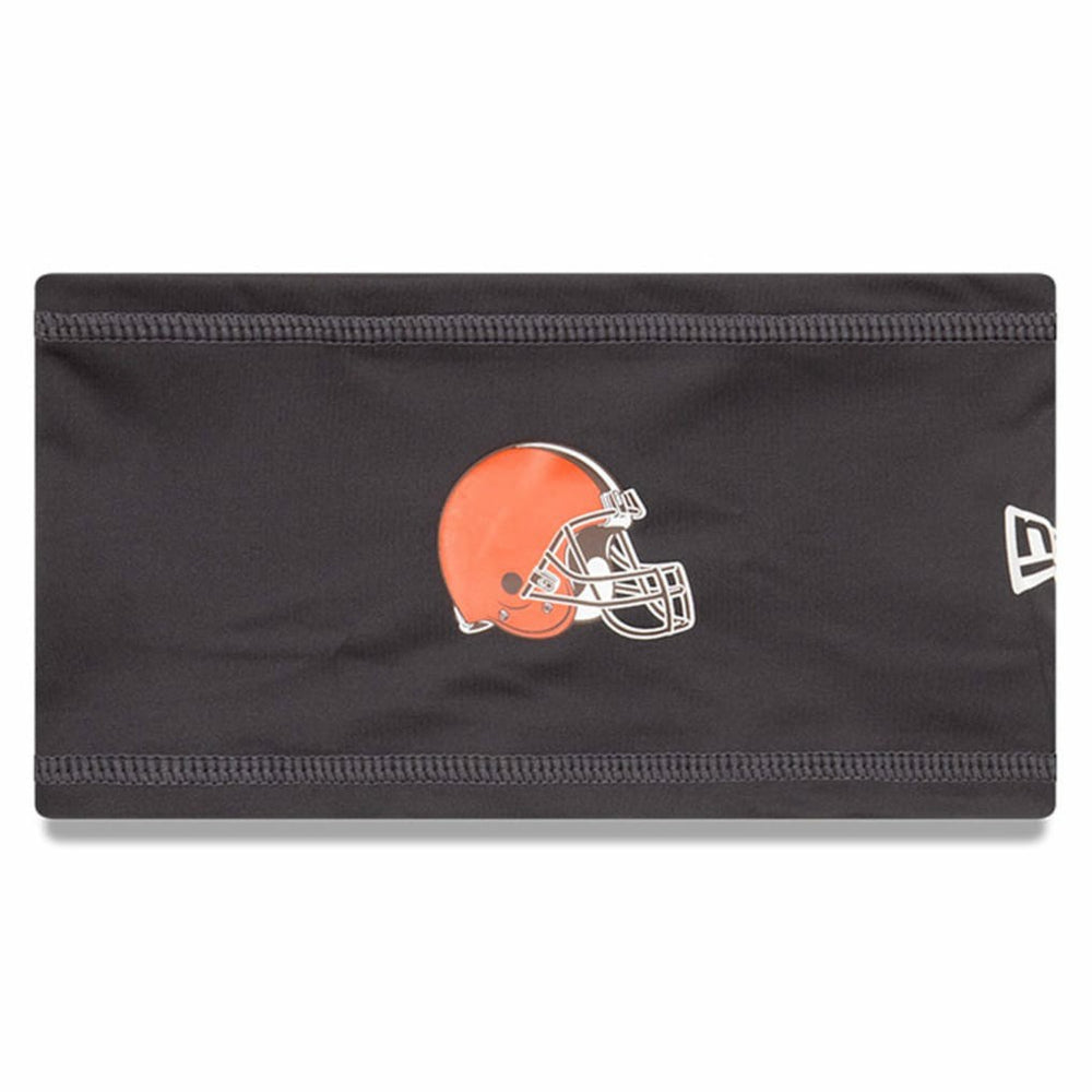 Cleveland Browns New Era COOLERA Training Camp Headband Graphite - NFL