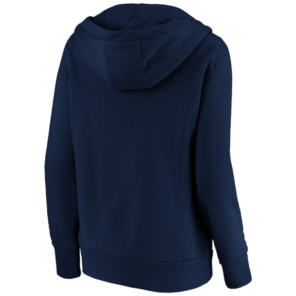 St. Louis Cardinals Fanatics Women's Official Logo Crossover V-Neck Pullover Hoodie Sale