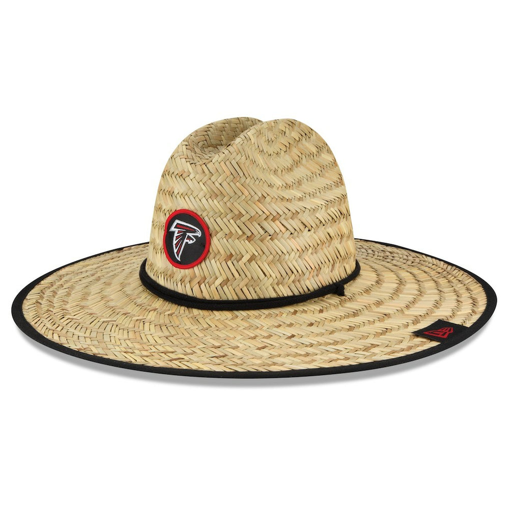 Atlanta Falcons New Era NFL Training Camp Straw Lifeguard Hat Natural - NFL