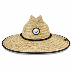Pittsburgh Steelers New Era NFL Training Camp Straw Lifeguard Hat Natural - NFL