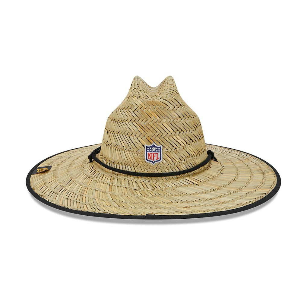 Pittsburgh Steelers New Era NFL Training Camp Straw Lifeguard Hat Natural - NFL