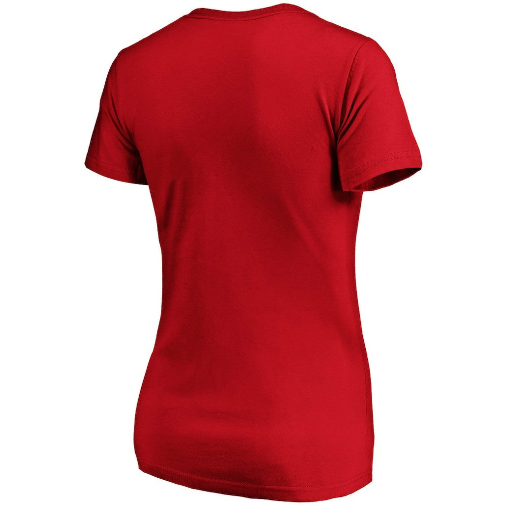 Philadelphia Phillies Fanatics Women's Victory Script V-Neck T-Shirt Sale