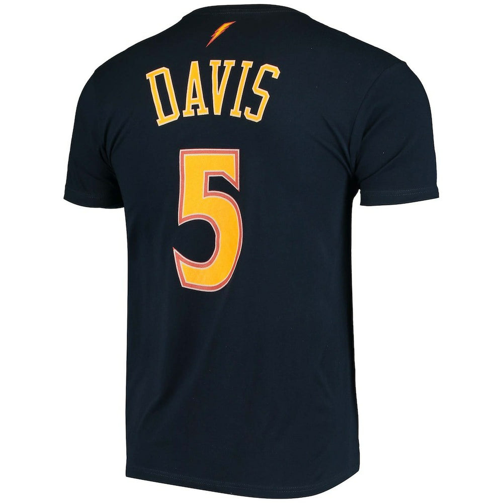 Mitchell & Ness - Baron Davis Golden State Warriors Hardwood Classics Stitch Name & Number T-Shirt - Navy