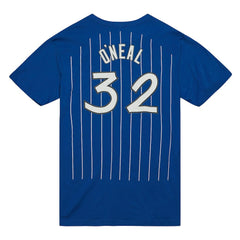 Mitchell & Ness - Shaquille O'Neal Orlando Magic Hardwood Classics Stitch Name & Number T-Shirt - Blue