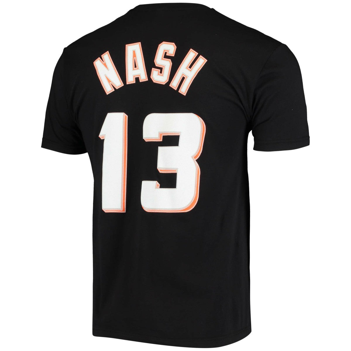 Mitchell & Ness - Steve Nash Phoenix Suns Hardwood Classics Stitch Name & Number T-Shirt - Black