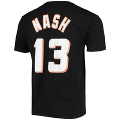 Mitchell & Ness - Steve Nash Phoenix Suns Hardwood Classics Stitch Name & Number T-Shirt - Black