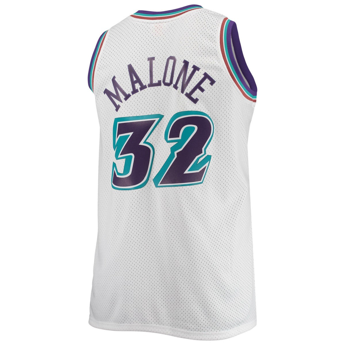 Mitchell & Ness - Karl Malone Utah Jazz 1996/97 Big & Tall Hardwood Classics Swingman Jersey - White