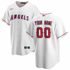 Los Angeles Angels Nike Home Replica Custom Jersey Clearance