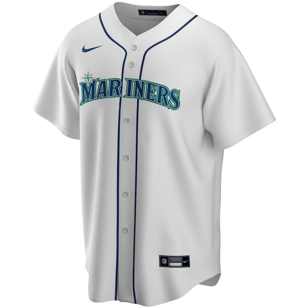 Seattle Mariners Nike Home Replica Custom Jersey Online