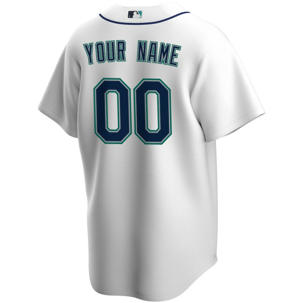 Seattle Mariners Nike Home Replica Custom Jersey Online