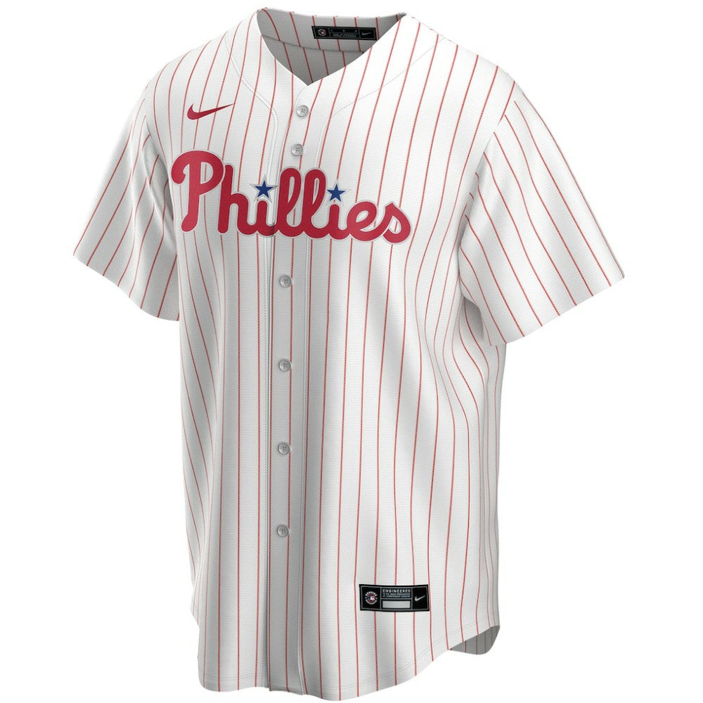 Philadelphia Phillies Nike Home Replica Custom Jersey On Sale