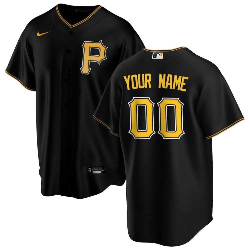 Pittsburgh Pirates Nike Alternate Replica Custom Jersey discount
