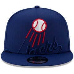Los Angeles Dodgers New Era Logo Elements 9FIFTY Snapback Hat Lifestyle