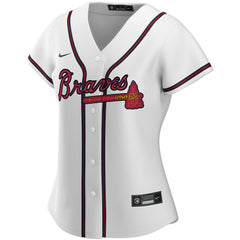 Atlanta Braves Nike Women's Home Replica Custom Jersey Clearance