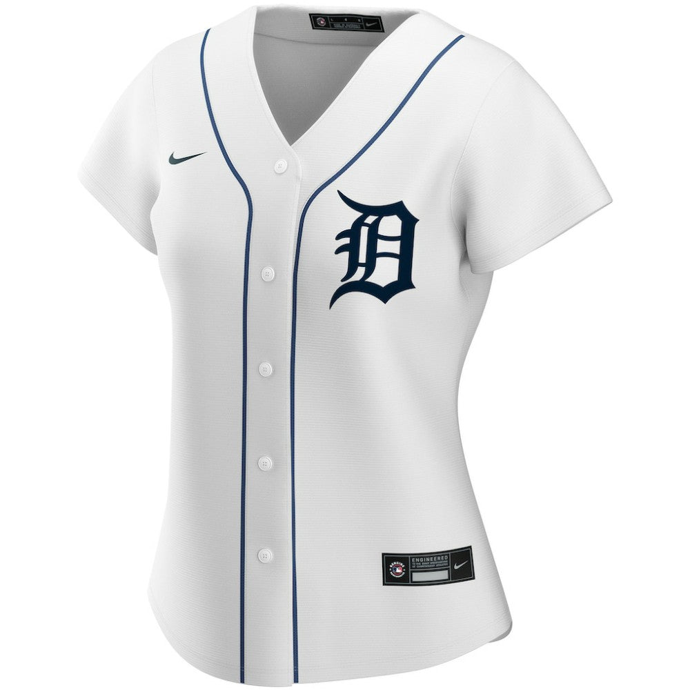 Detroit Tigers Nike Women's Home Replica Custom Jersey discount