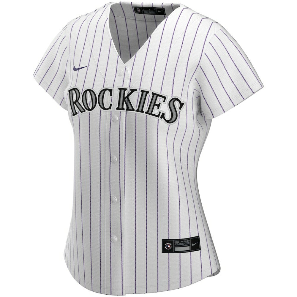 Colorado Rockies Nike Women's Home Replica Custom Jersey Lifestyle
