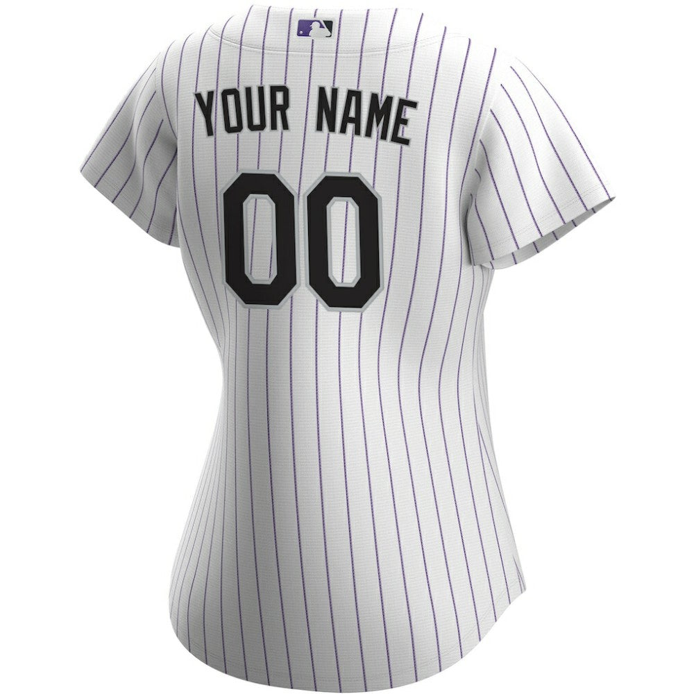 Colorado Rockies Nike Women's Home Replica Custom Jersey Lifestyle