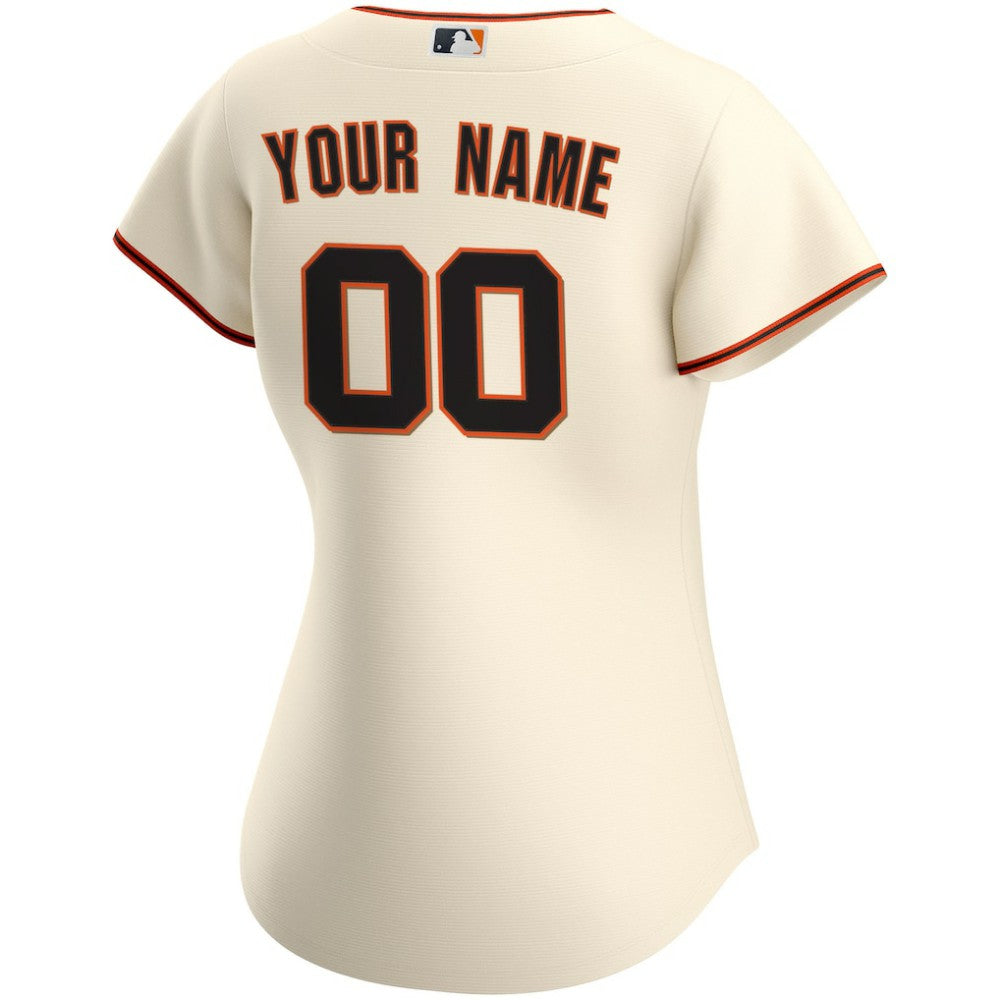 San Francisco Giants Nike Women's Home Replica Custom Jersey Sale