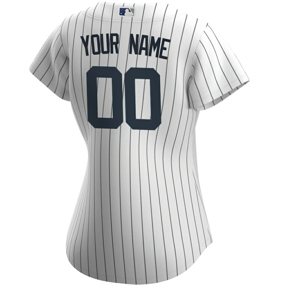 New York Yankees Nike Women's Home Replica Custom Jersey Online