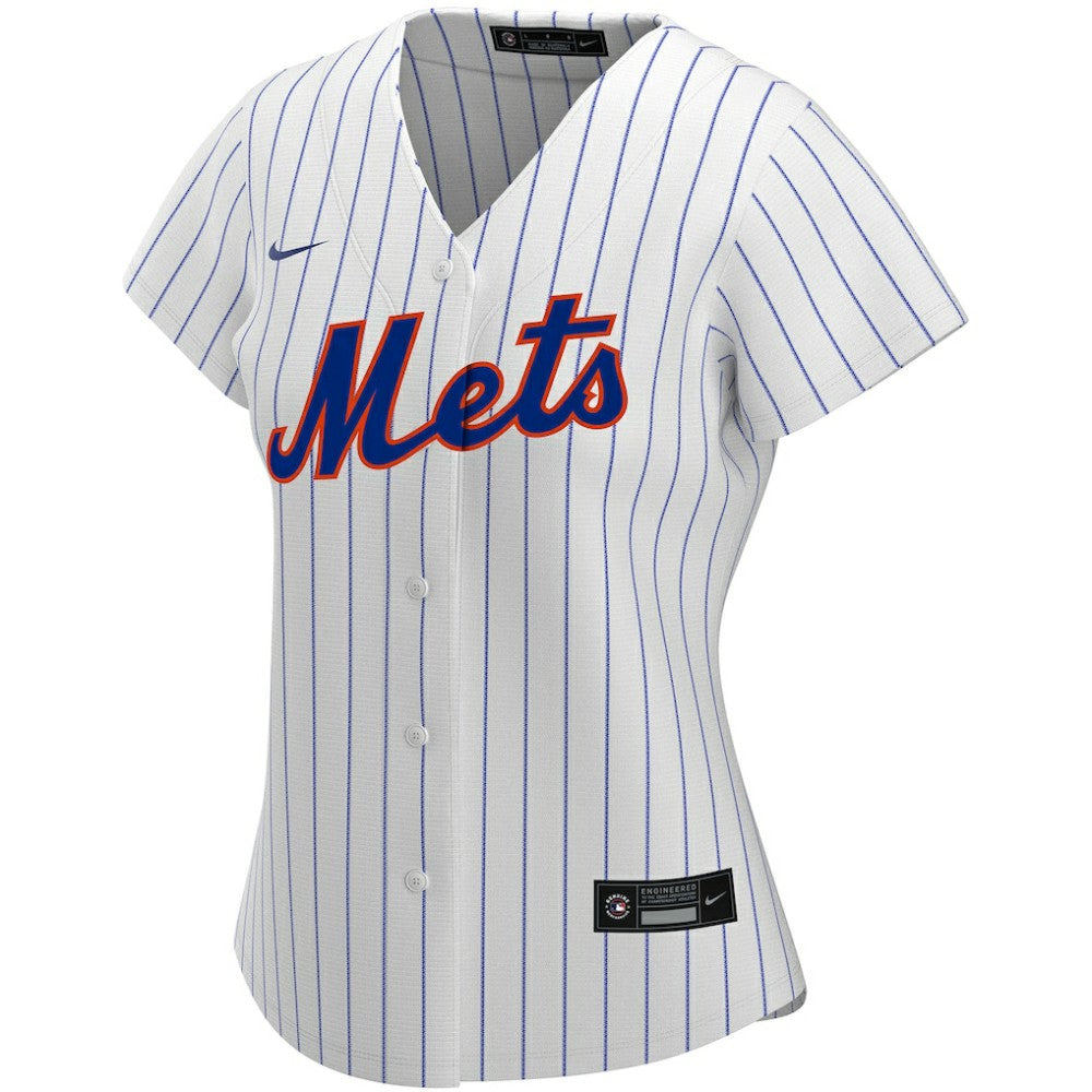 New York Mets Nike Women's Home Replica Custom Jersey - White | MLB Jerseys
