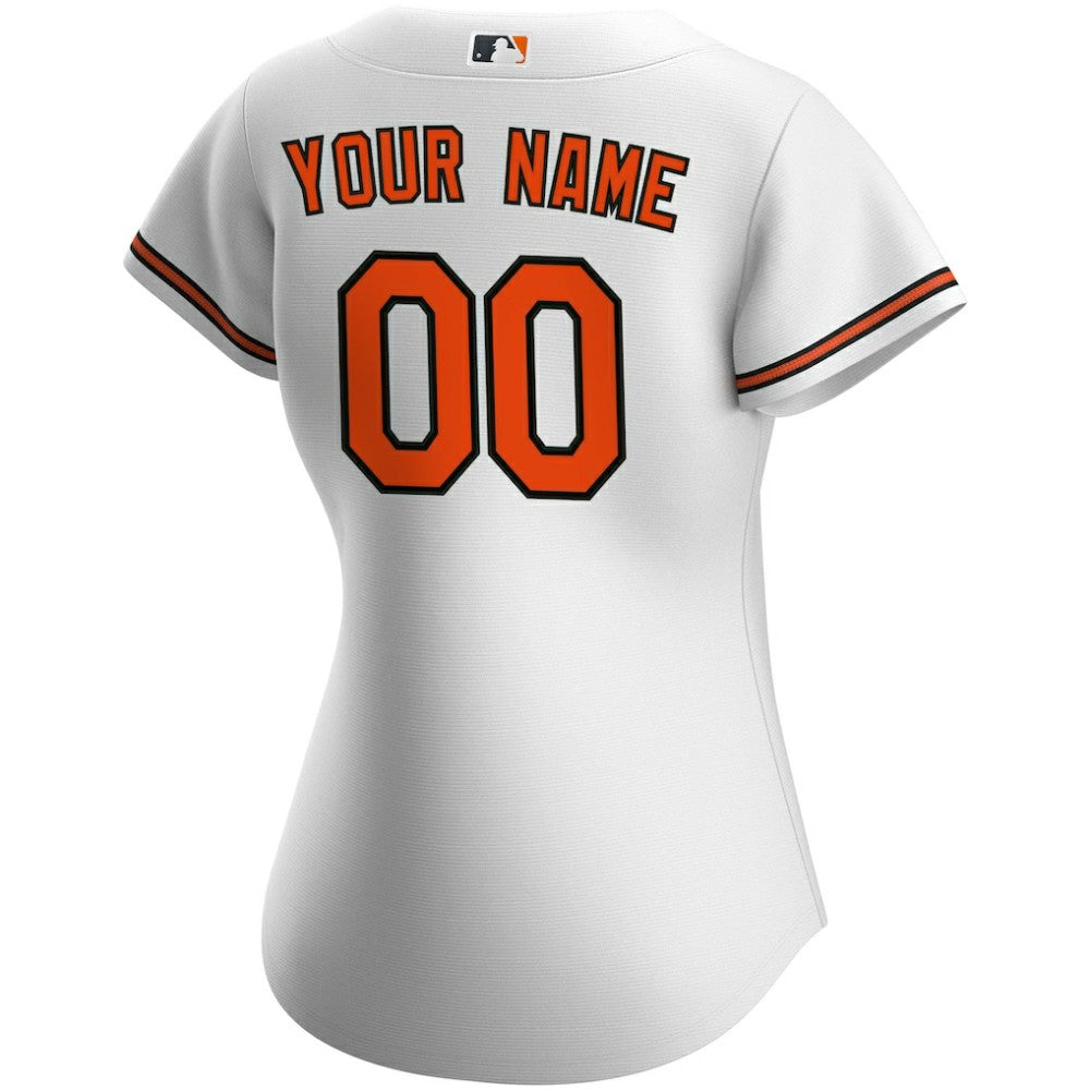 Baltimore Orioles Nike Women's Home Replica Custom Jersey - White | MLB Jerseys