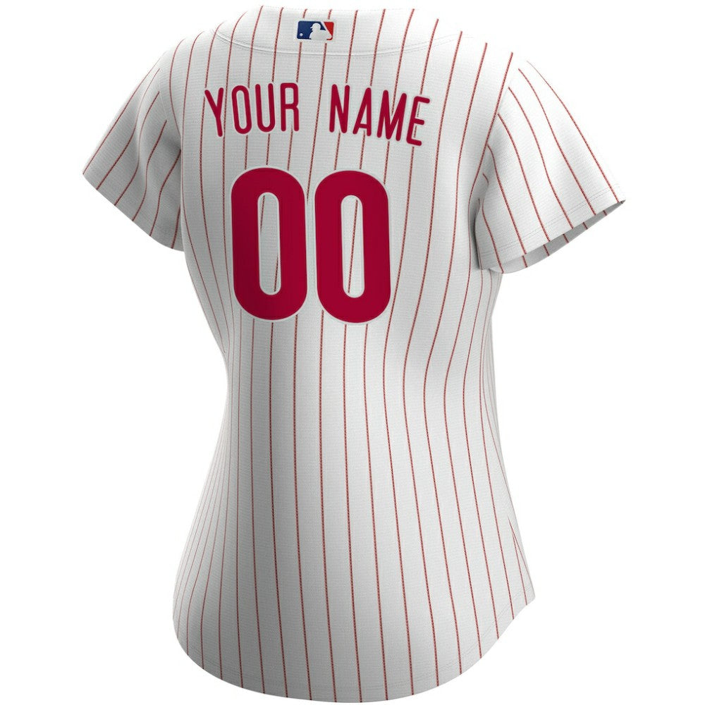 Philadelphia Phillies Nike Women's Home Replica Custom Jersey Sale
