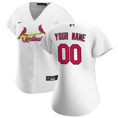 St. Louis Cardinals Nike Women's Home Replica Custom Jersey Online