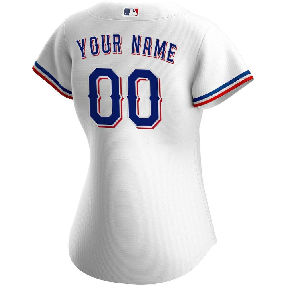 Texas Rangers Nike Women's Home Replica Custom Jersey discount