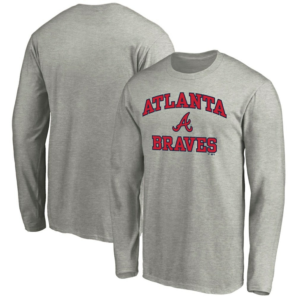 Atlanta Braves Fanatics Heart & Soul Long Sleeve T-Shirt On Sale