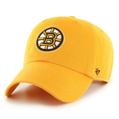 Boston Bruins '47 Clean Up Adjustable Hat Gold