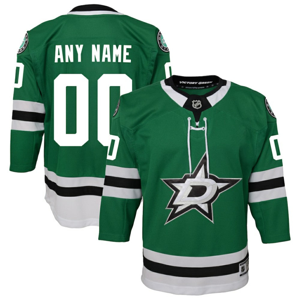 Dallas Stars - Youth Home Custom Premier Jersey Green