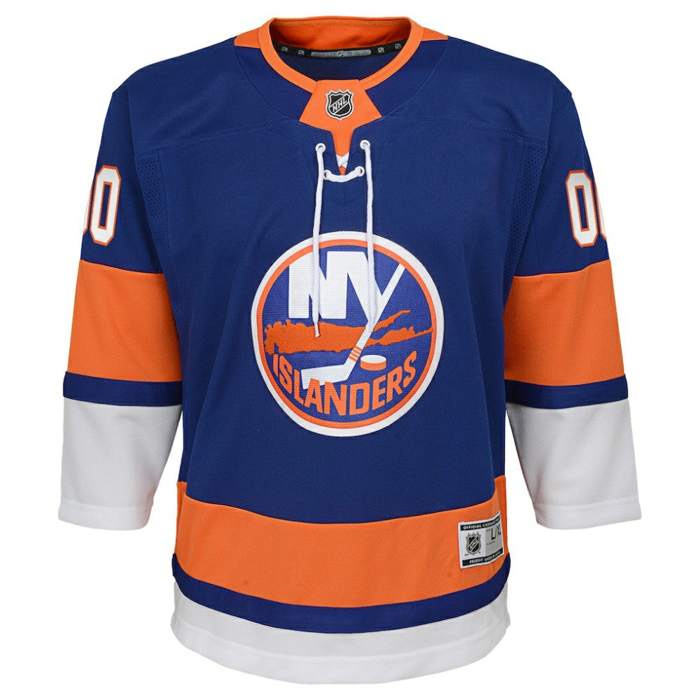 New York Islanders - Youth Home Premier Custom Jersey Blue