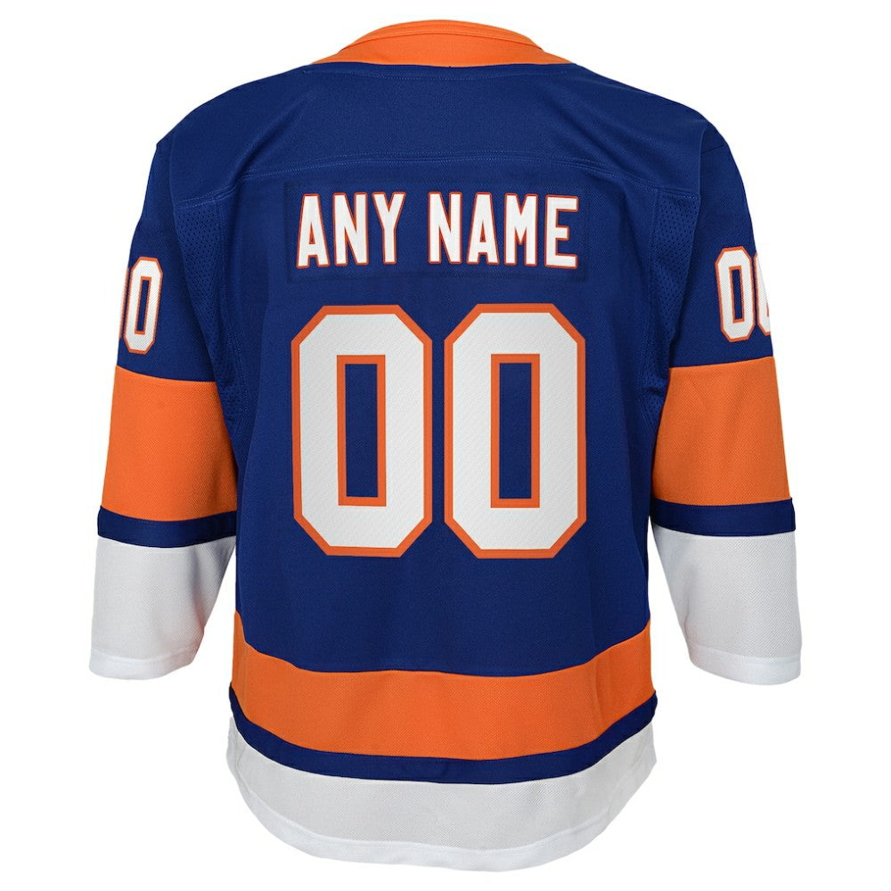 New York Islanders - Youth Home Premier Custom Jersey Blue