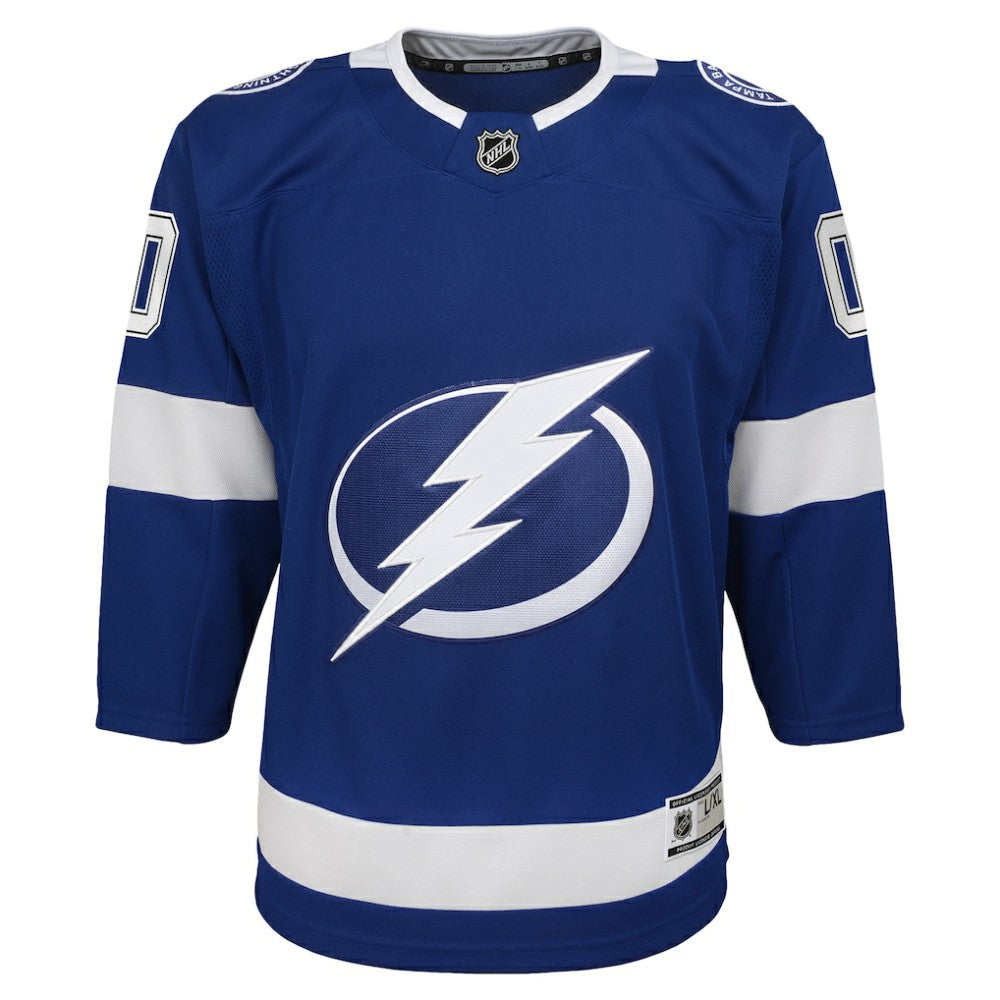 Tampa Bay Lightning - Youth Home Custom Premier Jersey Blue