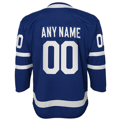 Toronto Maple Leafs Youth Home Premier Custom Jersey - Blue | NHL Jerseys