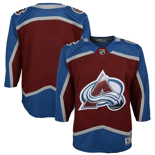 Colorado Avalanche Youth Home Premier Jersey - Burgundy | NHL Jerseys