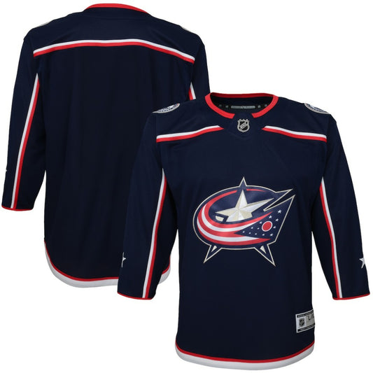 Columbus Blue Jackets Youth Home Premier Jersey - Navy | NHL Jerseys