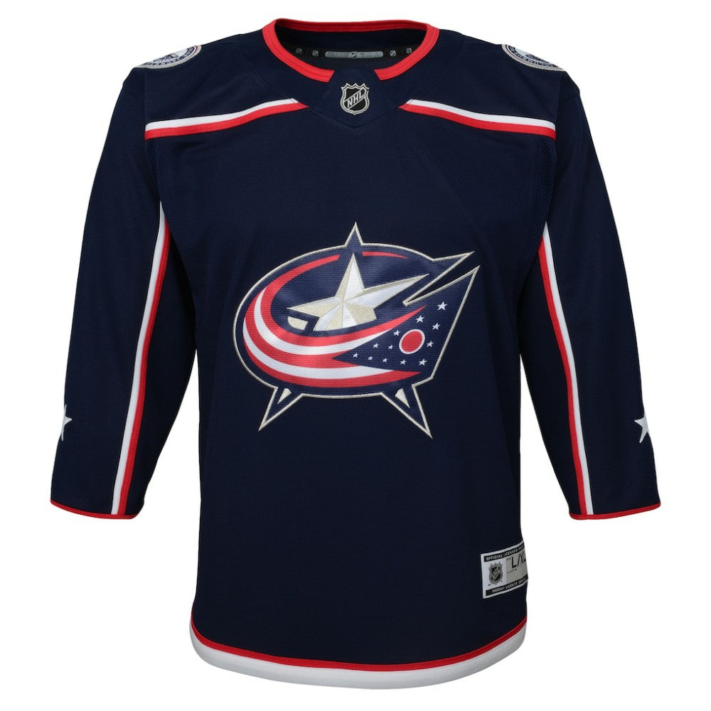 Columbus Blue Jackets - Youth Home Premier Jersey Navy