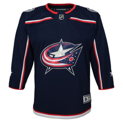 Columbus Blue Jackets - Youth Home Premier Jersey Navy