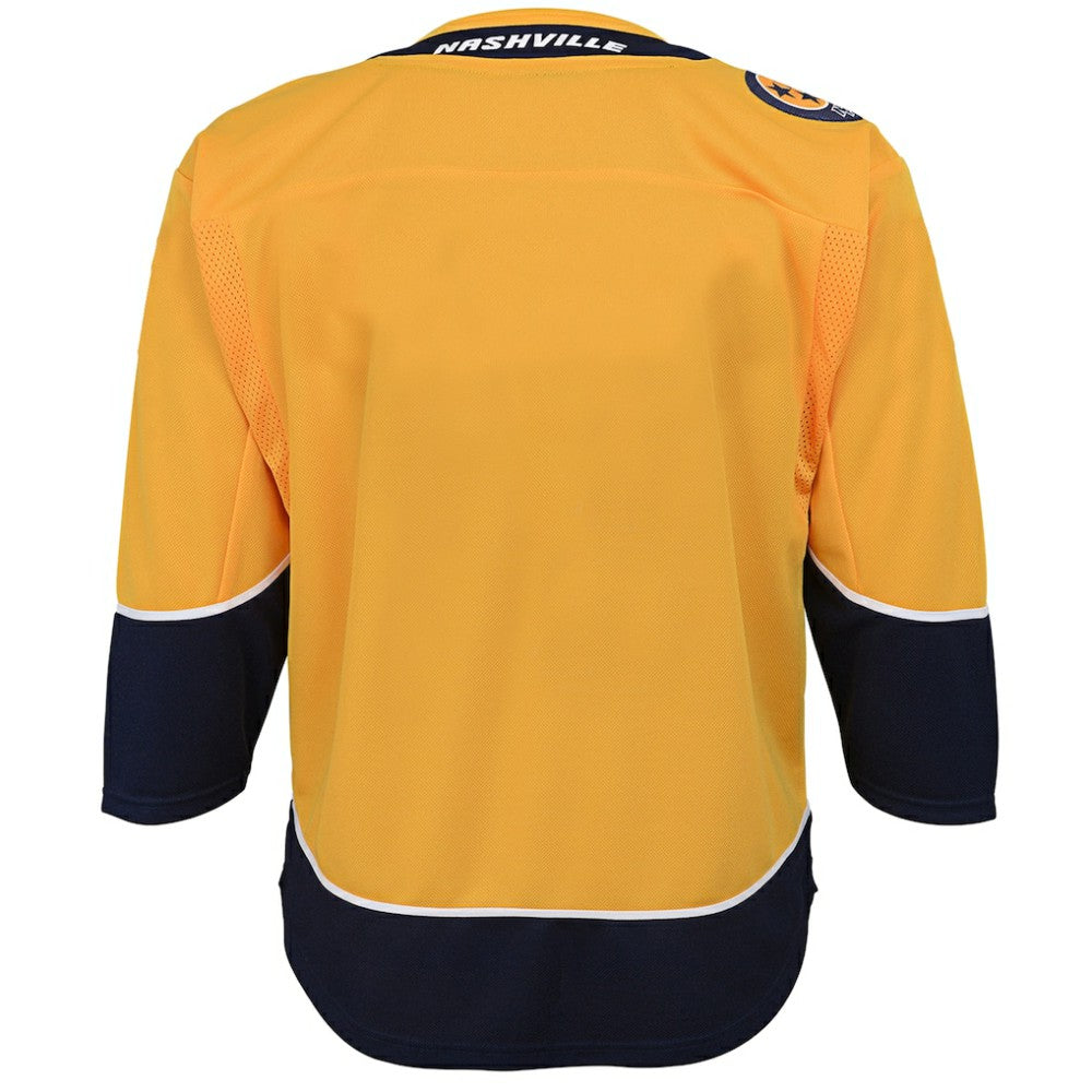 Nashville Predators - Youth Home Premier Blank Jersey Yellow