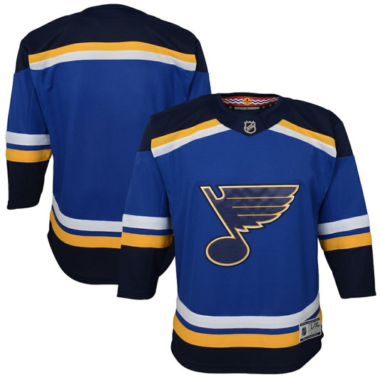 St. Louis Blues Youth Home Premier Jersey - Blue | NHL Jerseys