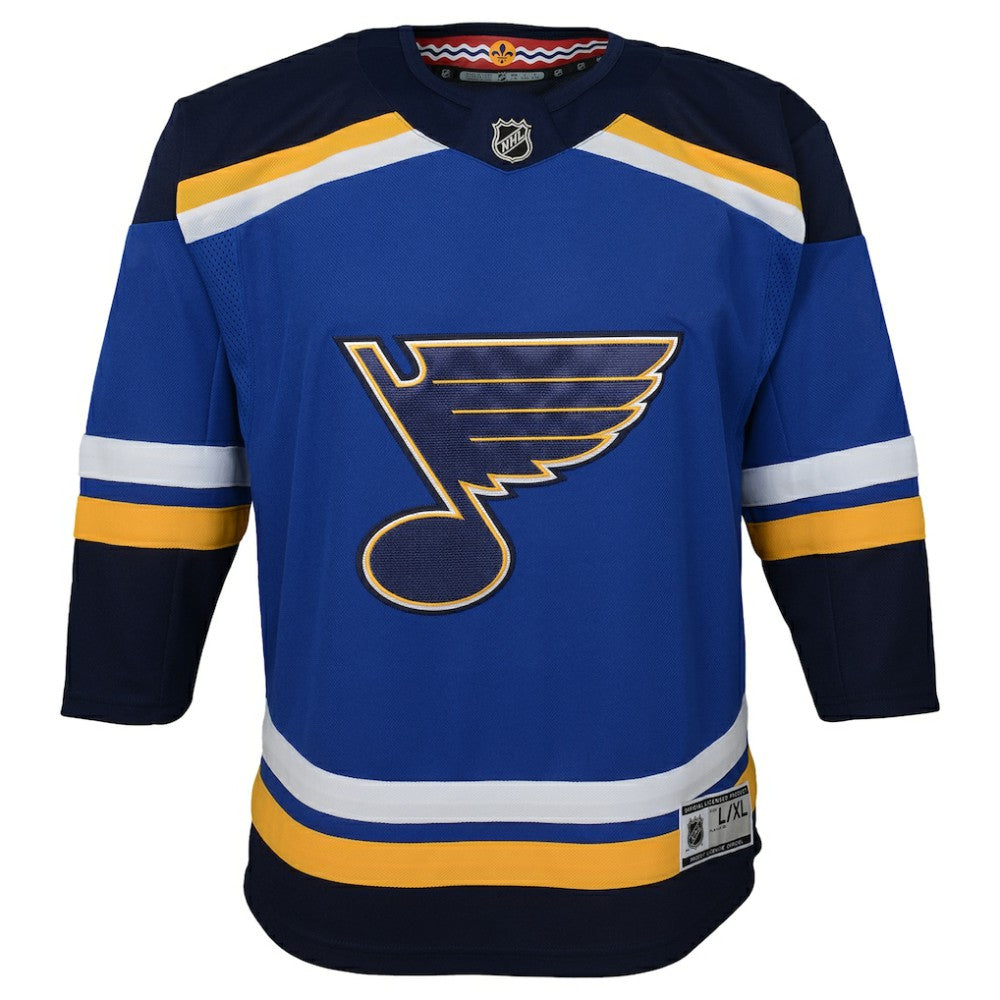 St. Louis Blues - Youth Home Premier Jersey Blue