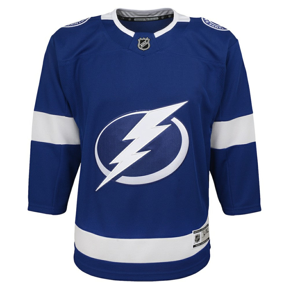 Tampa Bay Lightning - Youth Home Blank Premier Jersey Blue