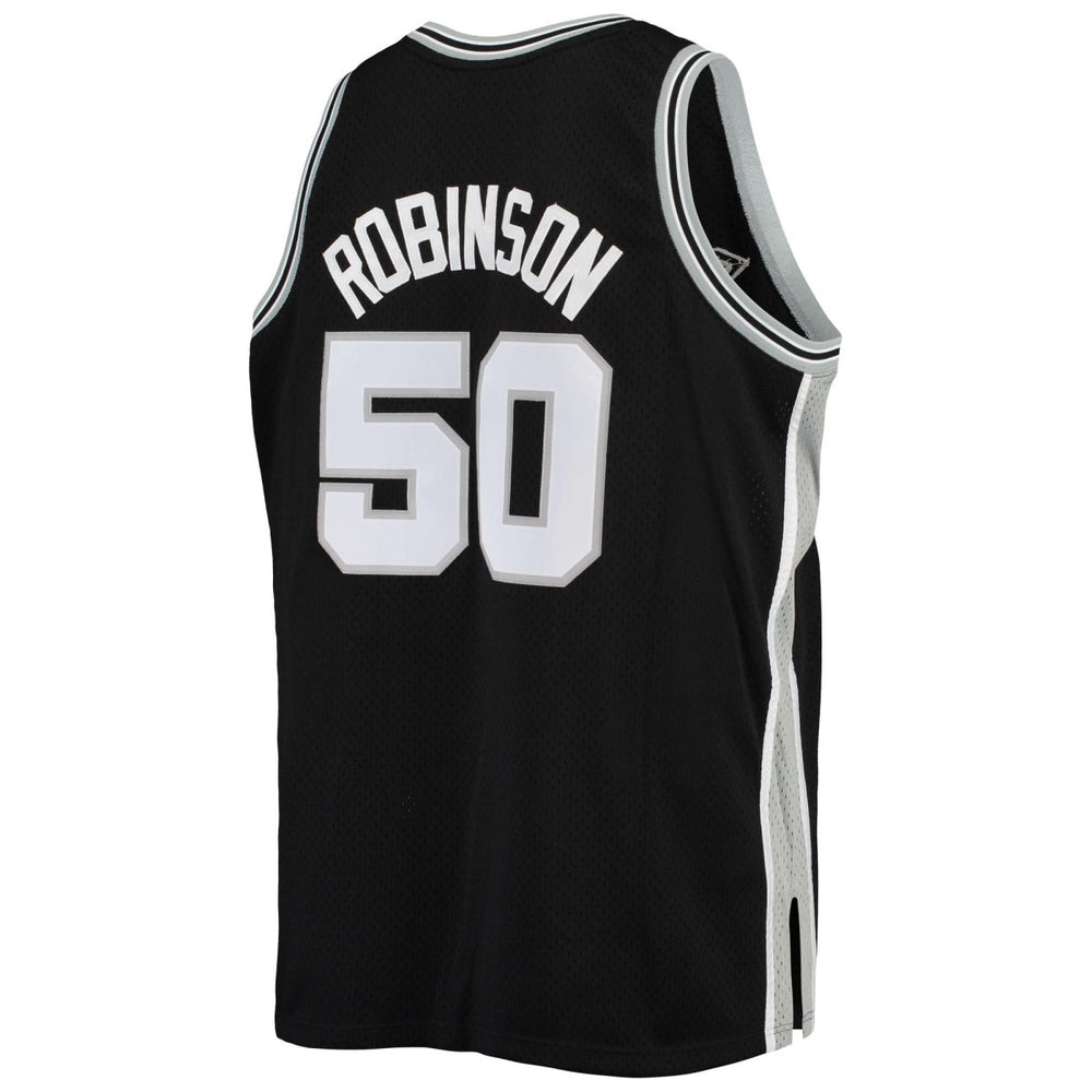Mitchell & Ness - David Robinson San Antonio Spurs 1998/99 Big & Tall Hardwood Classics Swingman Jersey - Black