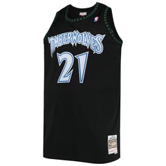 Mitchell & Ness - Kevin Garnett Minnesota Timberwolves 1997/98 Big & Tall Hardwood Classics Swingman Jersey - Black